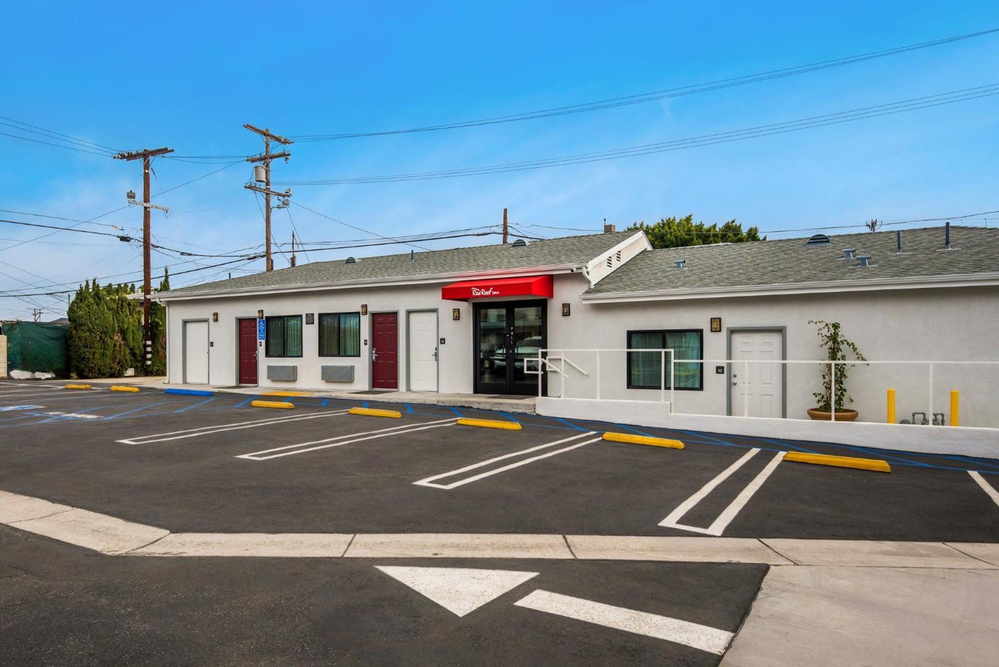 Red Roof Inn Carson - Wilmington, Ca Los Angeles Exterior foto